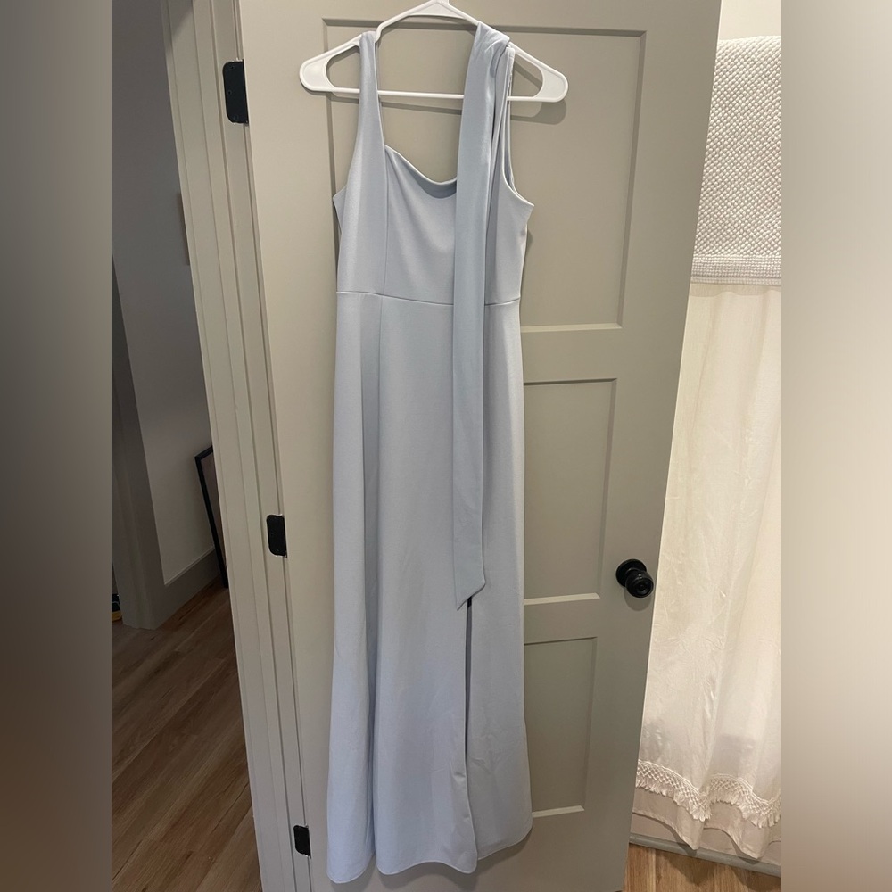 Show Me Your MuMu Light Blue Maxi Dress
